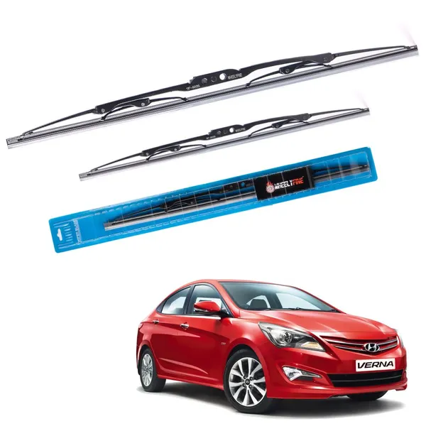 Wheelyfine_Metal_Windshield_Wiper_(Passenger_And_Driver_Side_Wipers,_Pack_of:_2)_Hyundai_Verna_2016_Model_Dr_24"/Pa_16"