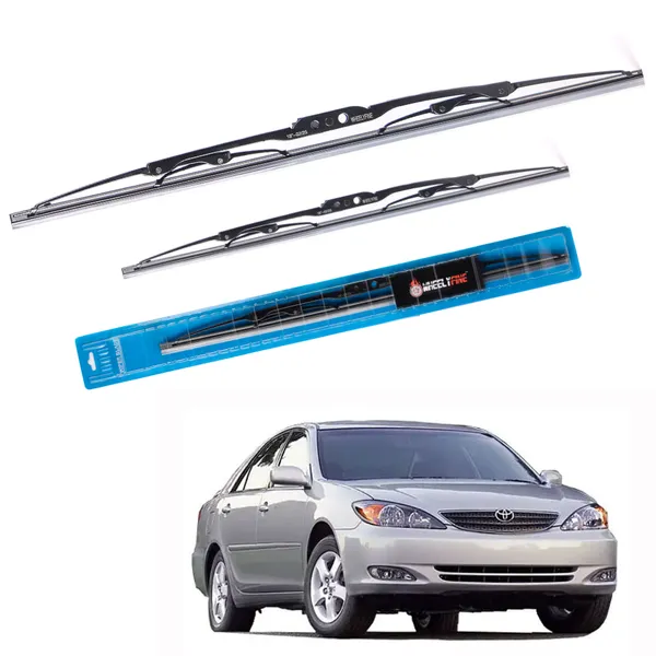 Wheelyfine_Metal_Wiper_Blade_Windshield_Wiper_(Driver_Side_and_Passenger_Side)_(Toyota_Camry_(V3)_(2002-2009)_Dr_24"/Pa_19")