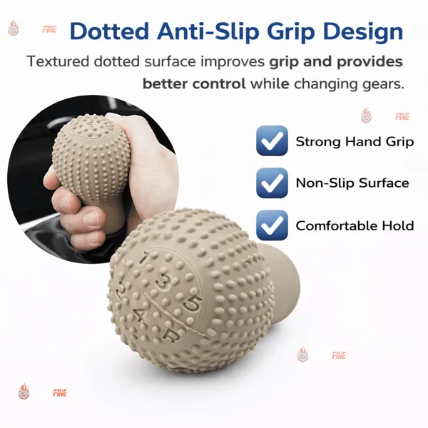 Wheelyfine_Silicon_rubber_Gear_Knob_cover_(Beige),_Pack_of_2_pcs