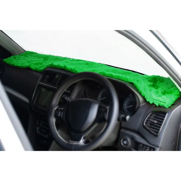 Wheelyfine_Car_Dashboard_Protection_Cloth_Cover_Green_Colour_(Universal_For_Car,_Pickup_trucks),_Pack_of_1_pc