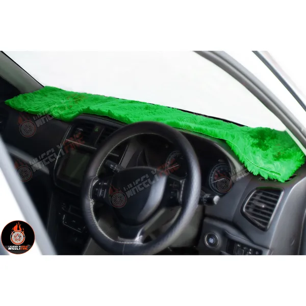 Wheelyfine_Car_Dashboard_Protection_Cloth_Cover_Green_Colour_(Universal_For_Car,_Pickup_trucks),_Pack_of_1_pc