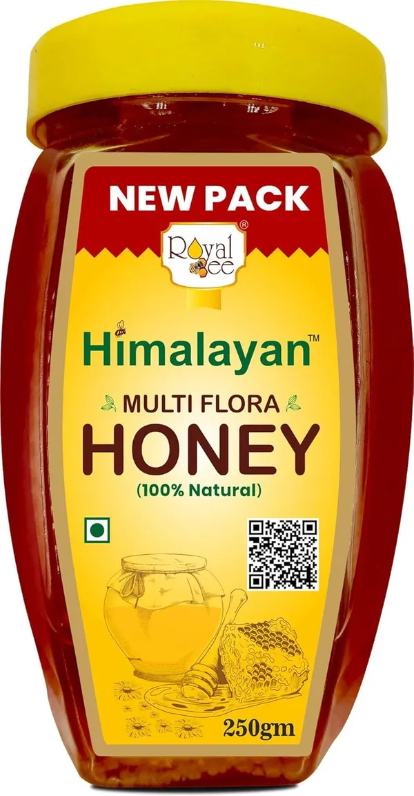 Multiflora_Honey_100%_Pure_Honey_No_Sugar_Adulteration_Natural_Immunity_Booster_250G_(Pack_Of_3)