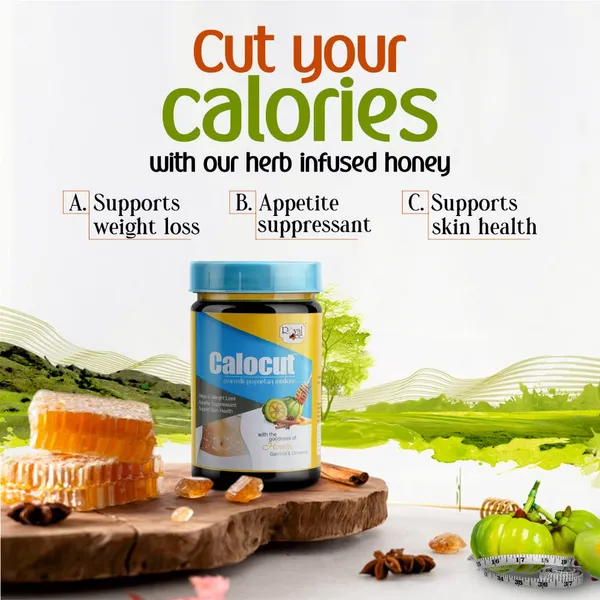 Calicut_Honey_-_Ayurvedic_Blend_For_Weight_Management_Appetite_Control_Supports_Skin_Health_With_Garcinia_&_Cinnamon_(500_Gm)