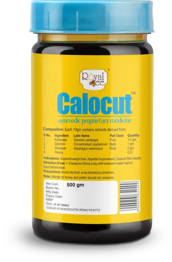 Calicut_Honey_-_Ayurvedic_Blend_For_Weight_Management_Appetite_Control_Supports_Skin_Health_With_Garcinia_&_Cinnamon_(500_Gm)