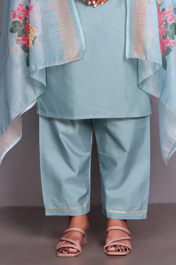 Sky_Embroidered_Traditional_Kurta_Set_with_Soft_Floral_Dupatta_for_Girls_and_Women