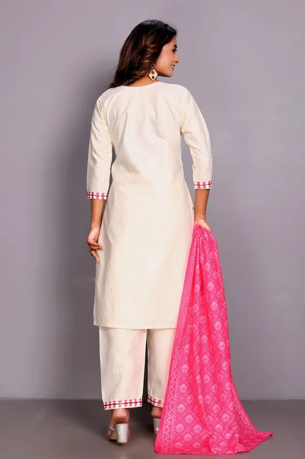 Premium_Off-White_Embroidered_Kurta_Set_with_Soft_Pink_Dupatta_for_Women