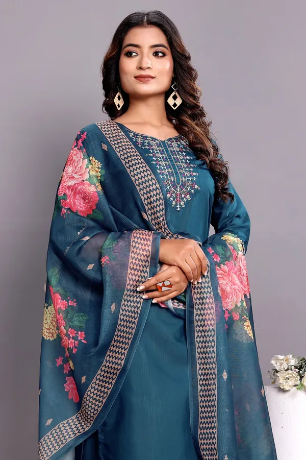 Rama_Embroidered_Traditional_Kurta_Set_with_Soft_Floral_Dupatta_for_Girls_and_Women
