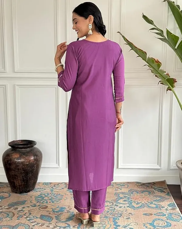 Purple_Embroidered_Traditional_Kurta_Set_with_Soft_Floral_Dupatta_for_Girls_and_Women