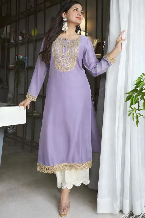Women_Embroidered_Art_Silk_A-Line_Lavender_Kurti