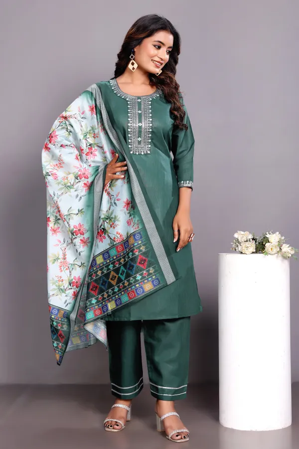 Green_Embroidered_Traditional_Kurta_Set_with_Soft_Floral_Dupatta_for_Girls_and_Women