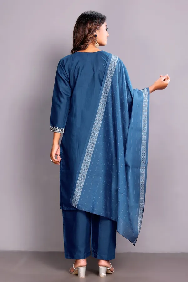 Rama_Embroidered_Traditional_Kurta_Set_with_Soft_Floral_Dupatta_for_Girls_and_Women