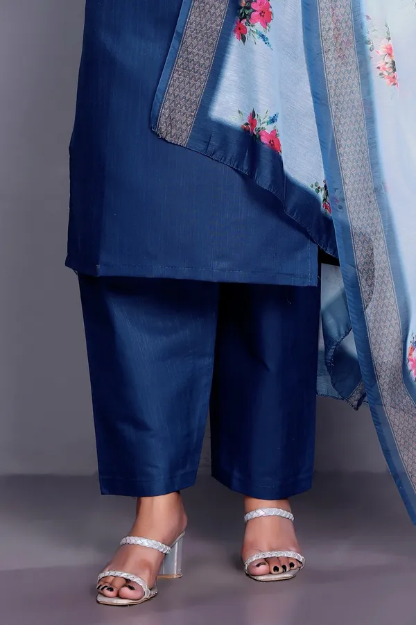 Blue_Embroidered_Traditional_Kurta_Set_with_Soft_Floral_Dupatta_for_Girls_and_Women