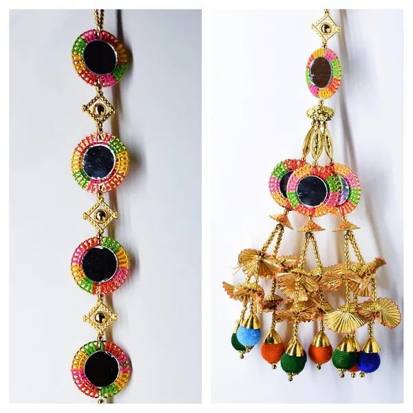 Multi_Hair_Jewellery_Choti_Jadai_Billai_Wedding_Bridal_Mirror_Paranda_(Pack_Of_2)
