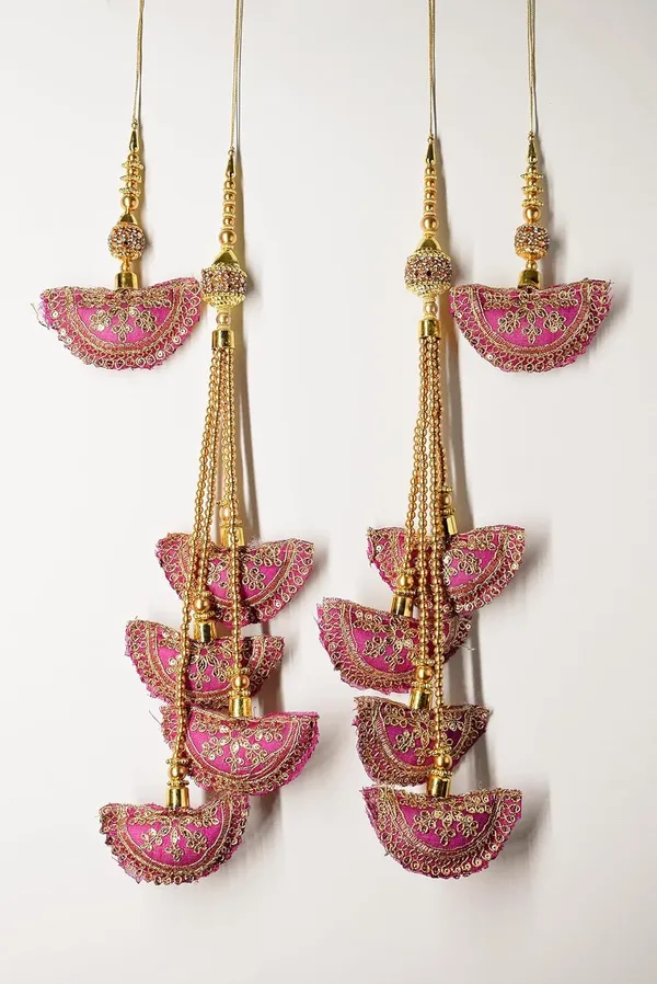 Magenta_Handmade_Ethnic_Long_Hanging_Latkan_For_Bridal_Lehenga_Blouse_Saree_Kurti_Hanging_Tassels_(Pack_Of_2)