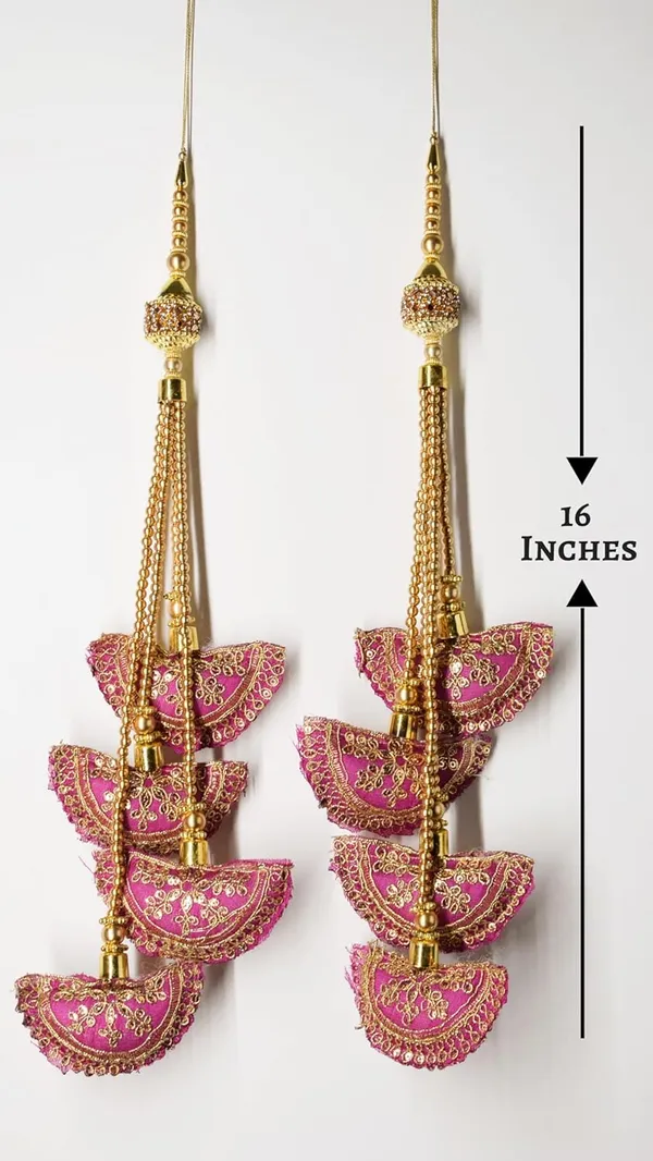 Magenta_Handmade_Ethnic_Long_Hanging_Latkan_For_Lehenga_Designer_Work_Tassels_For_Saree,_Blouse_And_Bridal_Wedding_(Pack_Of_4)
