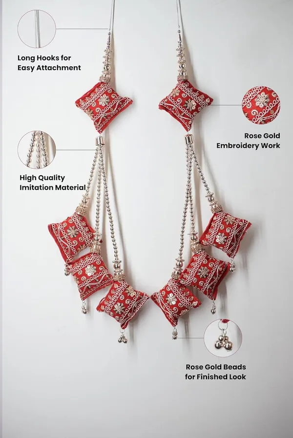Red_Handmade_Ethnic_Hanging_Tassel_For_Lehenga_Saree_Blouse_Kurti_Hanging_Latkan_(Pack_Of_4)