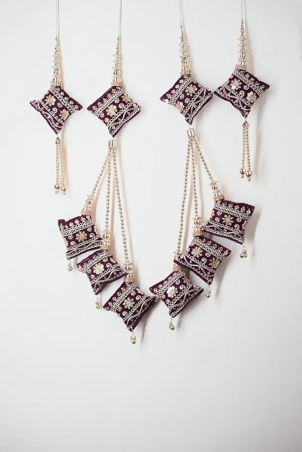Handmade_Ethnic_Hanging_Tassel_For_Lehenga_Saree_Blouse_Kurti_Hanging_Latkan_-_Wine_(Pack_Of_4)