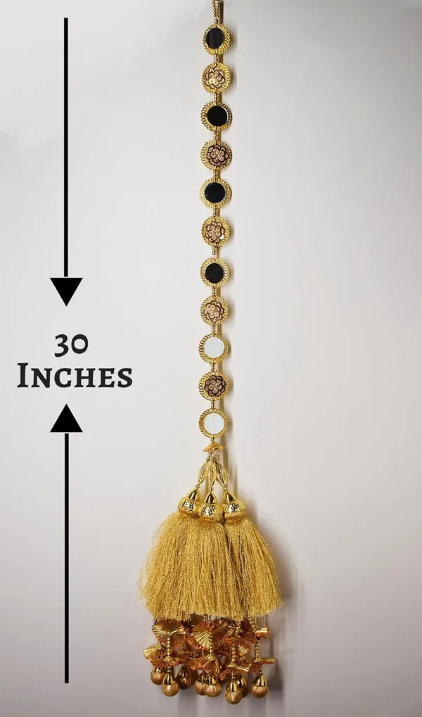 Gold_Hair_Jewellery_Choti_Jadai_Billai_Wedding_Bridal_Mirror_Paranda_Braid_Extension_Braid_Extension_(Pack_Of_4)