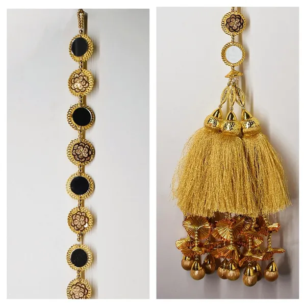 Gold_Hair_Jewellery_Choti_Jadai_Billai_Wedding_Bridal_Mirror_Paranda_Braid_Extension_Braid_Extension_(Pack_Of_4)