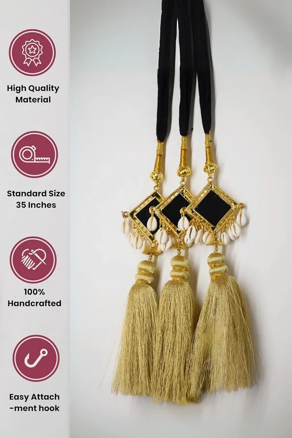 Golden_Big_Square_Mirror_Zari_Handmade_Elegant_Punjabi_Choti_Paranda_Braid_Extension_(Pack_Of_2)