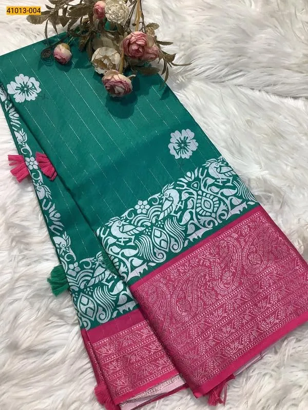 Green_Moss_Crepe_Silk_Saree_For_Women