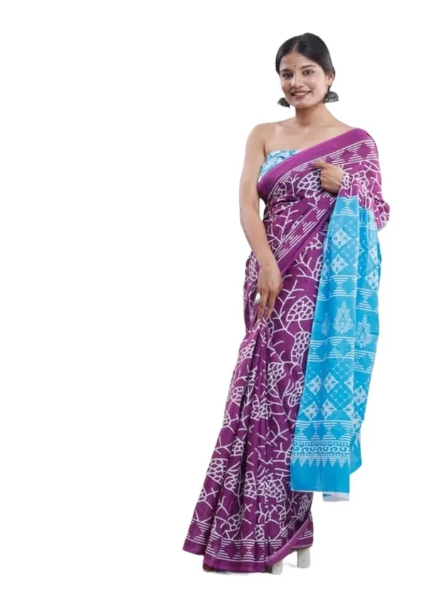 Purple_Mulmul_Cotton_Saree_For_Women