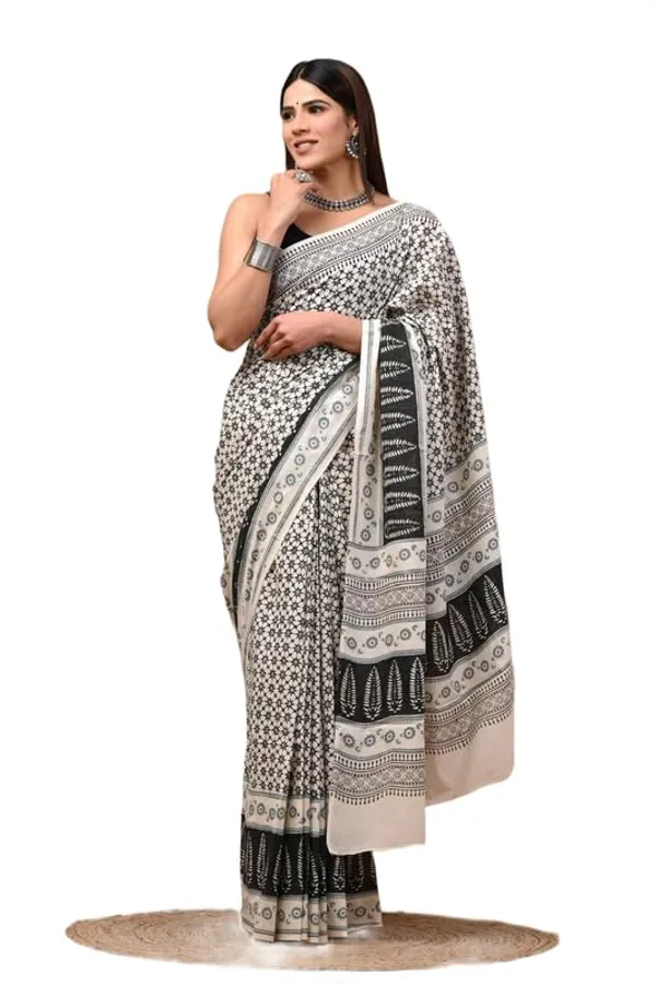 Black_Mulmul_Cotton_Saree_For_Women