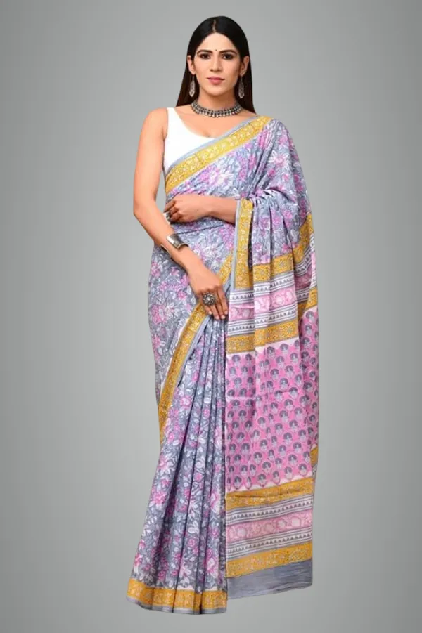 Blue_&_Pink_Mulmul_Cotton_Saree_For_Women