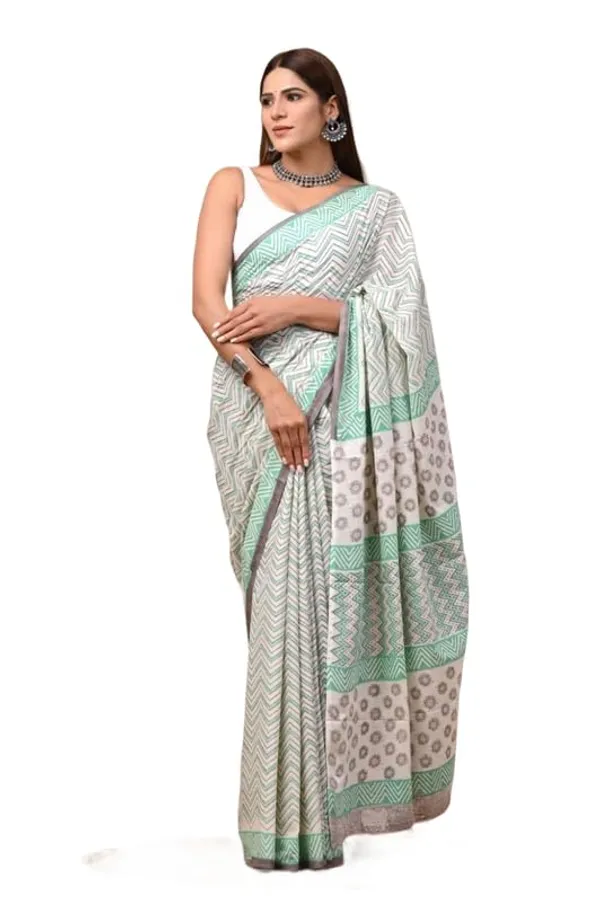 Pista_Mulmul_Cotton_Saree_For_Women