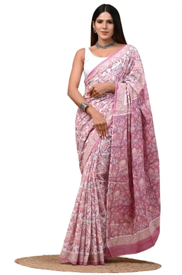 Pink_Mulmul_Cotton_Saree_For_Women