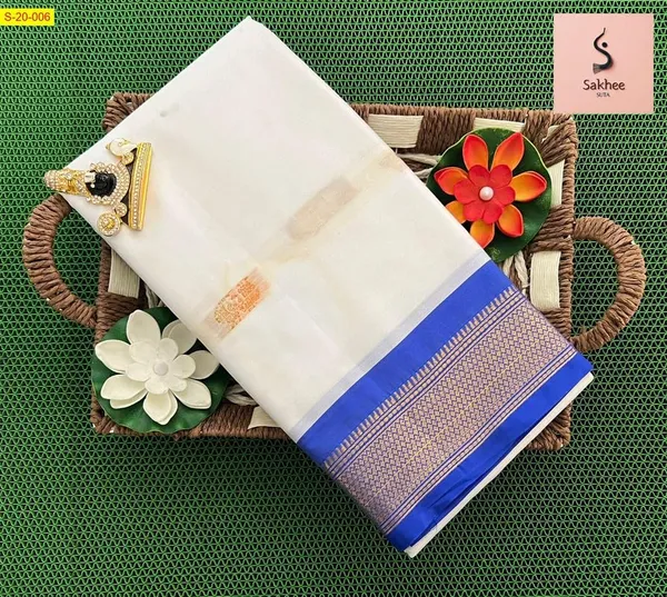 White_Silk_Cotton_Saree_For_Women