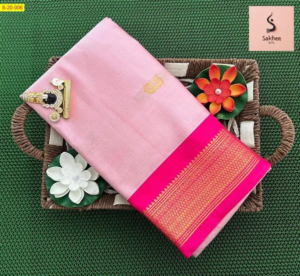 Pink_Silk_Cotton_Saree_For_Women