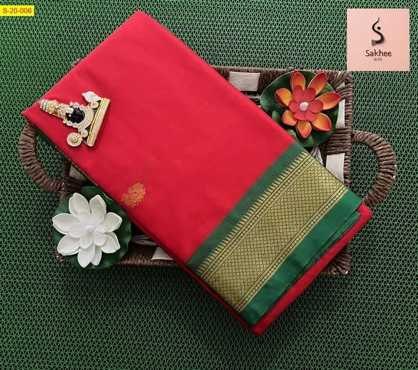 Red_Silk_Cotton_Saree_For_Women