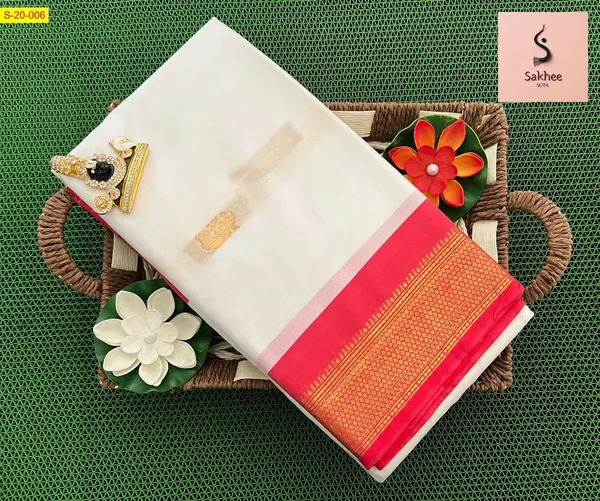 White_Silk_Cotton_Saree_For_Women