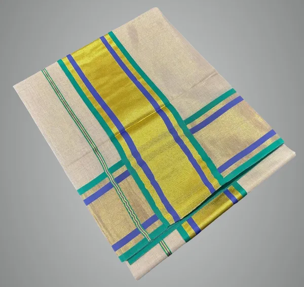 Green_Golden_Tissue_Saree_For_Women