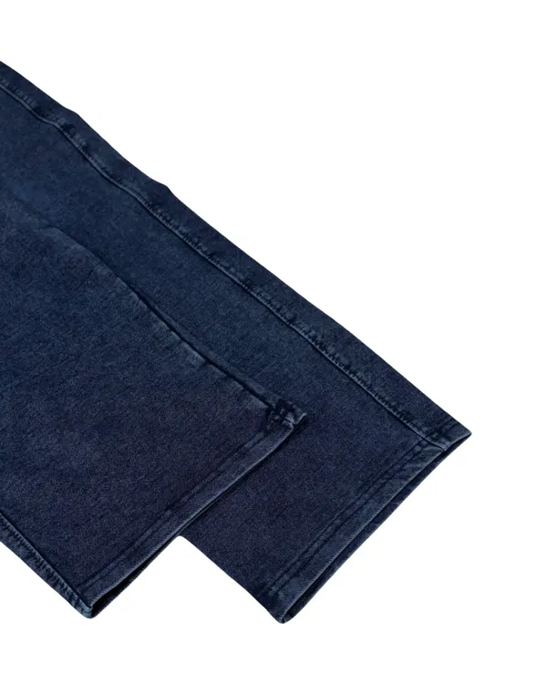 Navy_Blue_Stylish_&_Stretchable_Denim_With_Drawstring_Waist_Trackpant_For_Men