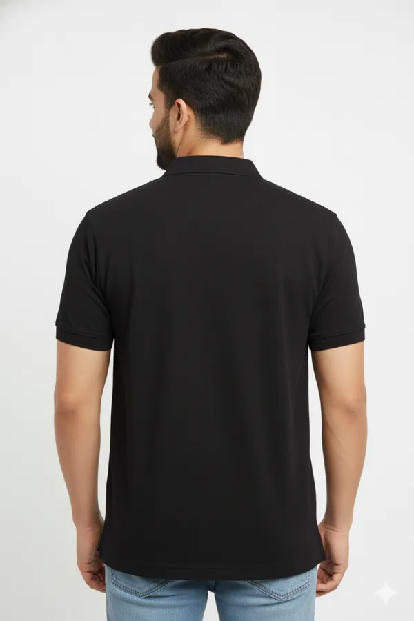 Black_Half_Sleeves_Sinker_T-Shirt_For_Men