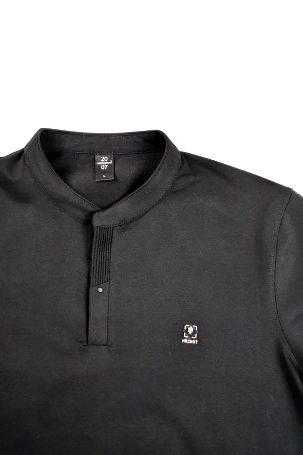Black_Half_Sleeves_Soft_Sinker_Comfortable_T-Shirt_For_Men