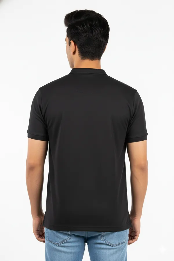 Black_Half_Sleeves_Soft_Sinker_Comfortable_T-Shirt_For_Men