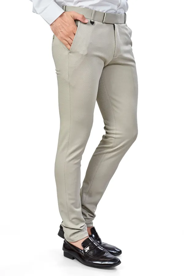 Beige_Textured_Plain_Stylish_&_Comfortable_Bottomwear_Trouser_For_Men
