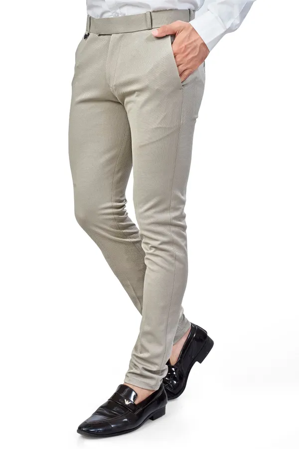 Beige_Textured_Plain_Stylish_&_Comfortable_Bottomwear_Trouser_For_Men