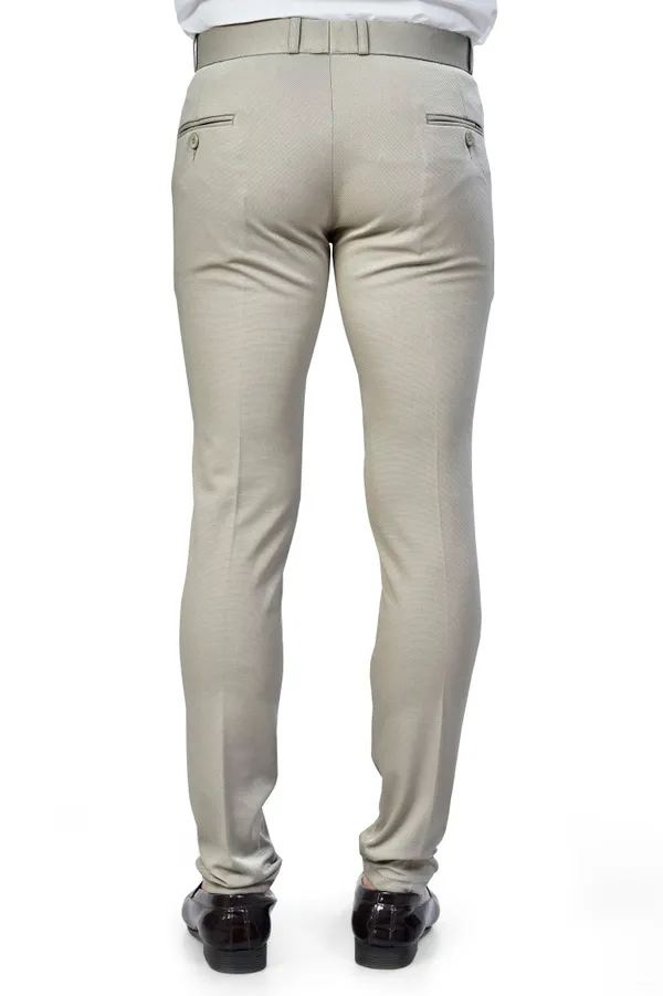 Beige_Textured_Plain_Stylish_&_Comfortable_Bottomwear_Trouser_For_Men