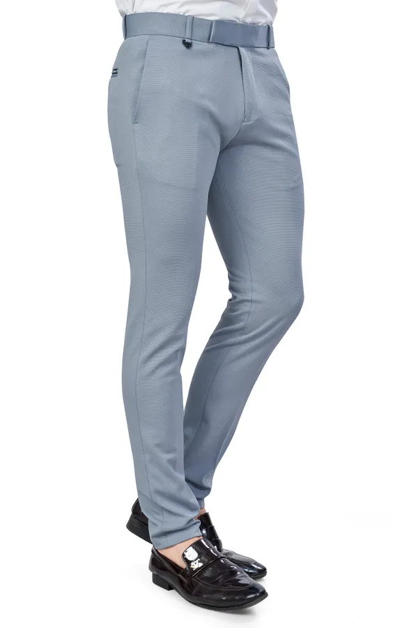 Basic_Grey_Textured_Plain_Stylish_&_Comfortable_Bottomwear_Trouser_For_Men