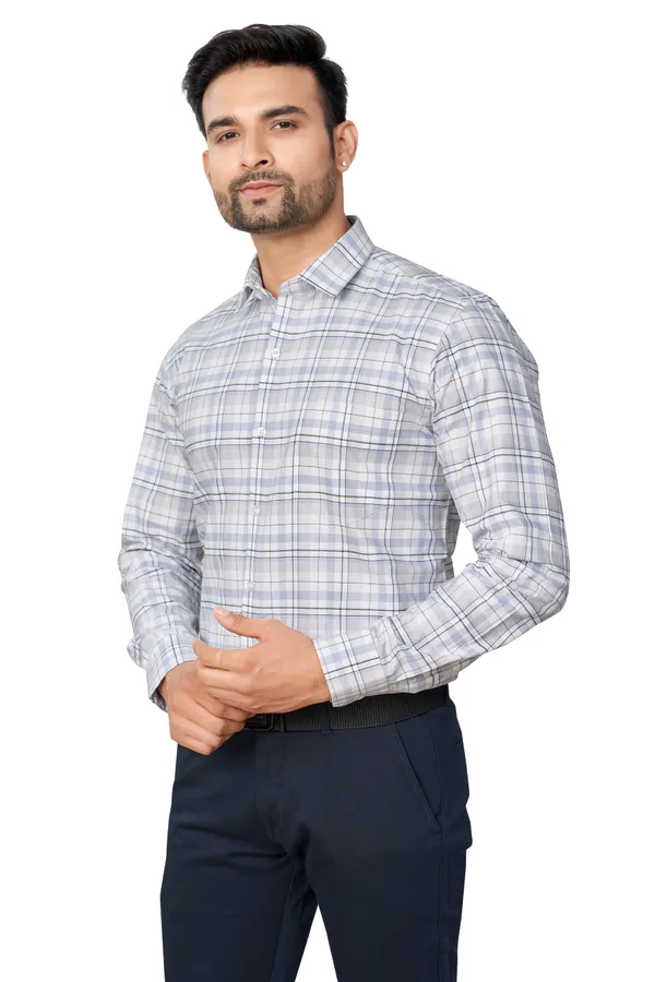 Bgrey_Checks_Full_Sleeves_Formal_Shirt_For_Men