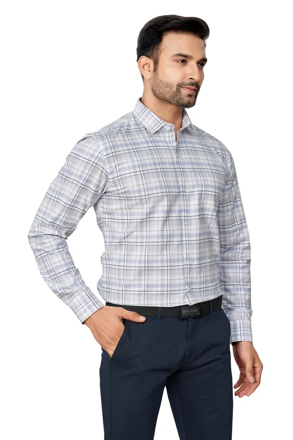 Bgrey_Checks_Full_Sleeves_Formal_Shirt_For_Men