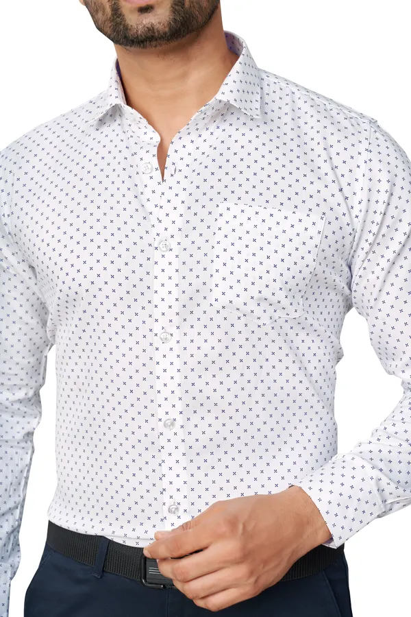 White_Full_Sleeves_Formal_Shirt_For_Men