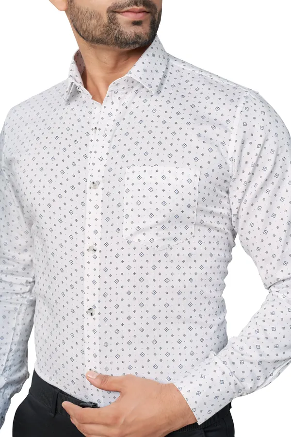 Blue_Printed_Full_Sleeves_Formal_Shirt_For_Men