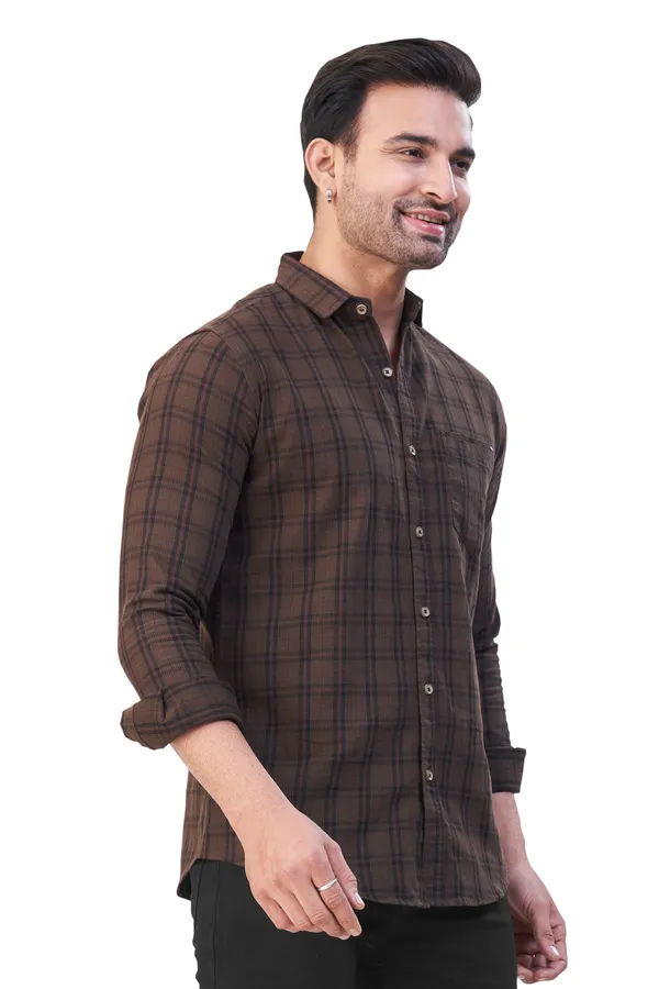 Coffee_Checks_Premium_&_Elegant_Casual_Shirt_For_Men
