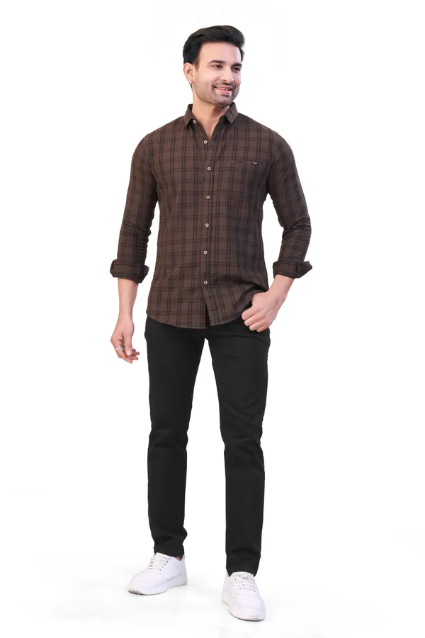 Coffee_Checks_Premium_&_Elegant_Casual_Shirt_For_Men