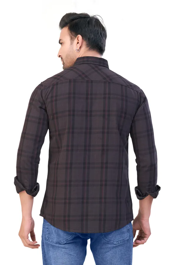 Dark_Grey_Checks_Premium_&_Elegant_Casual_Shirt_For_Men